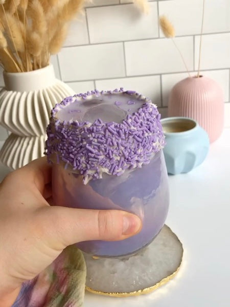 Ube Birthday Cake Latte