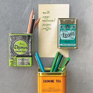 Upcycle Tea Tins into DIY Fridge Storage Magnets