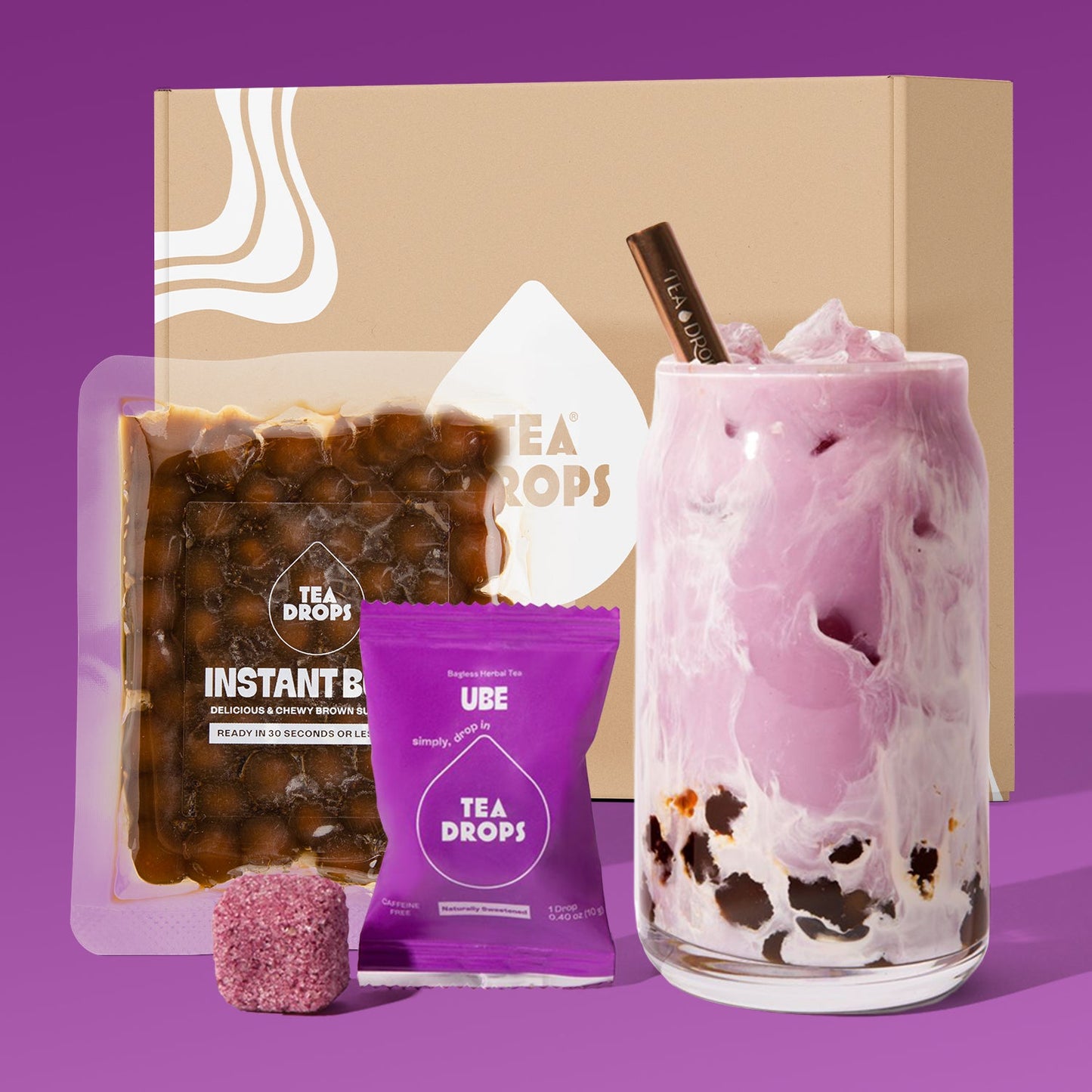 Tea Drops Custom Boba Box (GMC Boba)