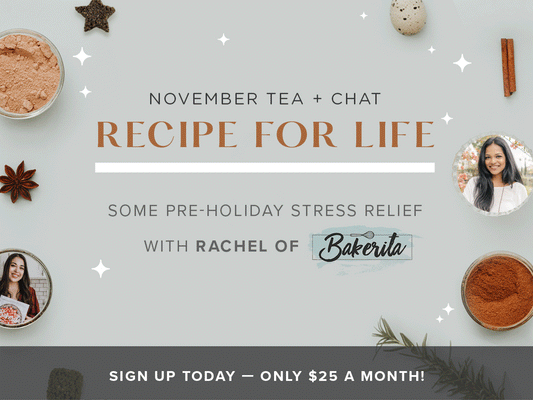 November Tea + Chat with Bakerita