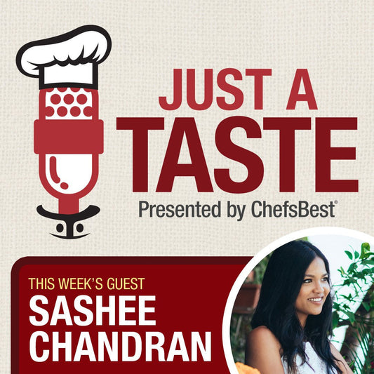 My first podcast interview on "Just a Taste"