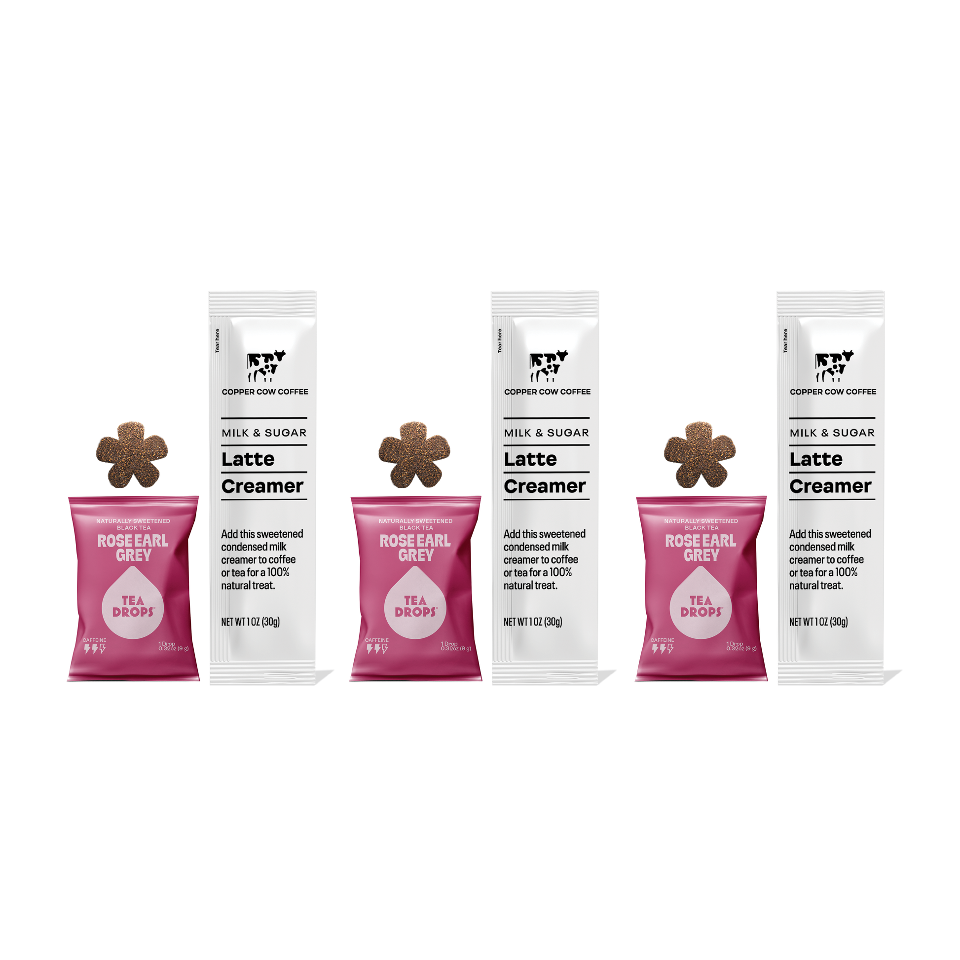 Rose London Fog Latte Kit Floral Earl Grey with Sweetened Creamer (3 Lattes + 3 Creamers) Rose London Fog Latte Kit Floral Earl Grey with Sweetened Creamer (3 Lattes + 3 Creamers)
